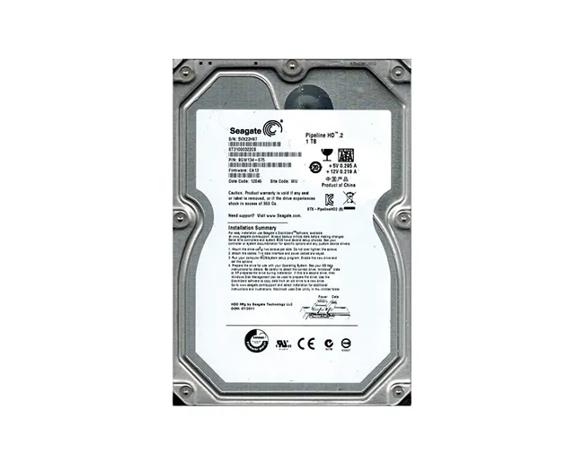 Seagate ST31000322CS（3.5インチ HDD 1TB） ST31000322CS - Seagate Pipeline HD ST31000322CS 1 TB 3.5