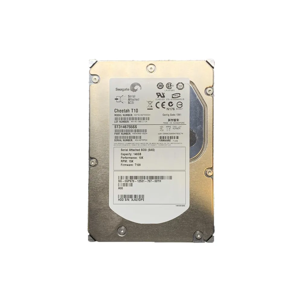 ST3146755SS - Seagate Cheetah 146GB 15000RPM SERIAL ATTACHED SCSI (SA…