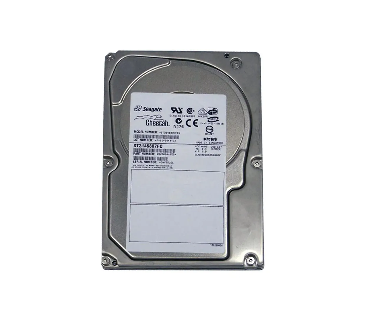 ST3146807FC - Seagate Cheetah 146.8GB 10000RPM Fibre Channel 8MB Cach…