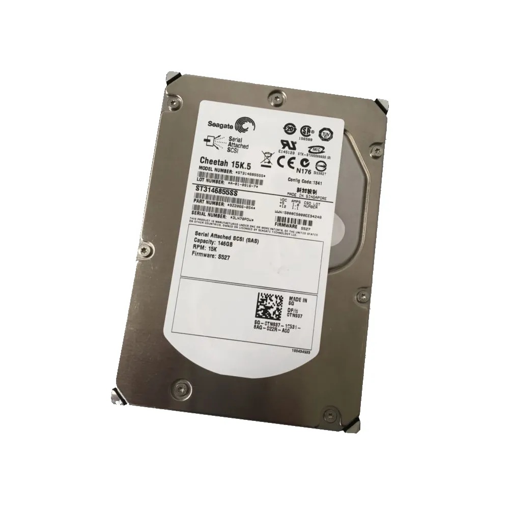 ST3146855SS - Seagate Cheetah 146.8GB 15000RPM SAS 3Gb/s 16MB Cache 3…