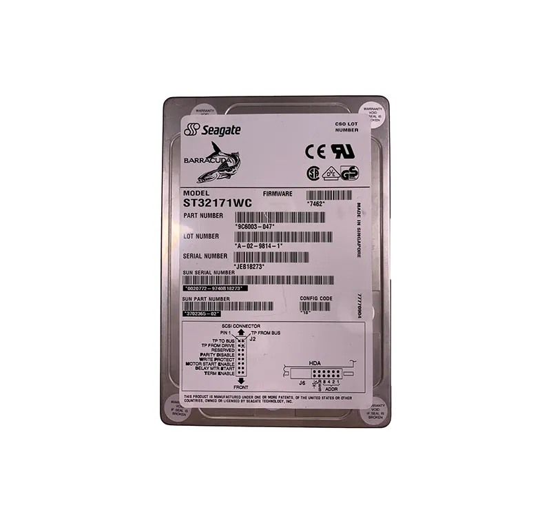 ST32171WC - Seagate Barracuda 4LP 2.16GB 7200RPM Ultra SCSI 80-Pin 51…
