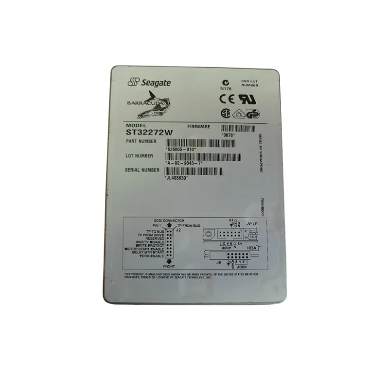 ST32272W - Seagate 2GB 7200RPM Ultra SCSI 3.5-inch Hard Drive