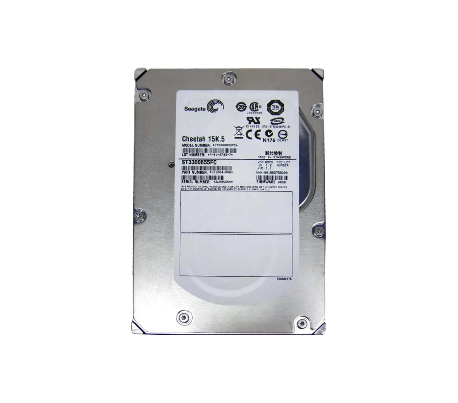ST3300655FC - Seagate Cheetah 15K.5 300GB 15000RPM Fibre Channel 4Gb/…