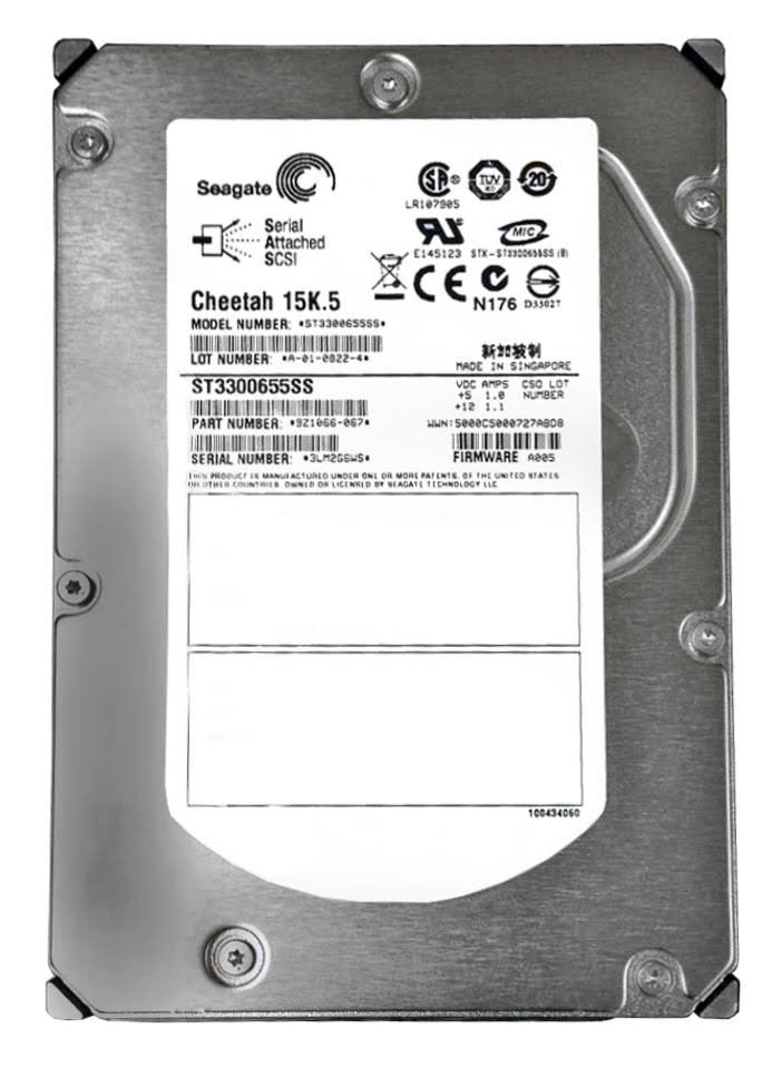 ST3300655SS - Seagate Cheetah 15K.5 300GB 15000RPM SAS 3Gbps 16MB Cac…