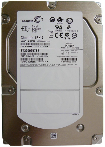 ST3300657SS - Seagate Cheetah 15K.7 300GB 15000RPM SAS 6.0Gb/s 16MB C…