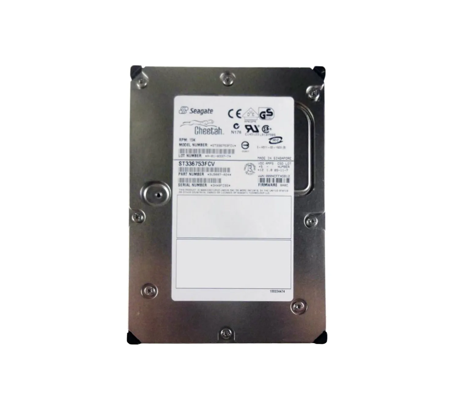ST336753FCV - Seagate 36GB 15000RPM Fibre Channel 2Gb/s 3.5-inch Hard…