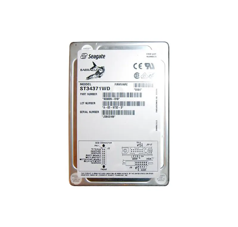 ST34371WD - Seagate Barracuda 4LP ST34371WD 4.30 GB 3.5 Internal Hard…