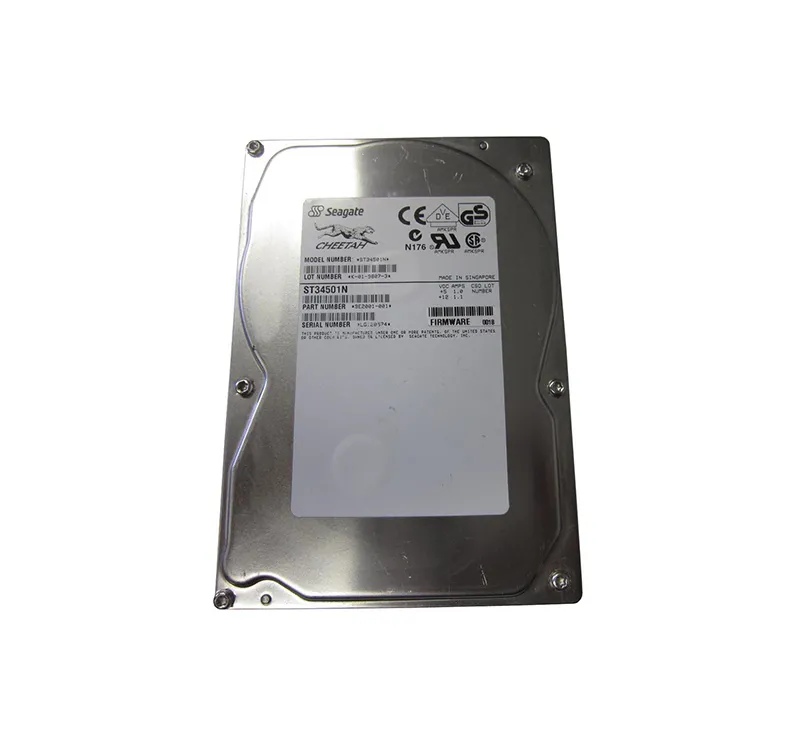 ST34501N - Seagate Cheetah 4.5GB 10000RPM Ultra SCSI 3.5-inch Hard Dr…
