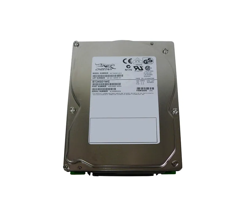ST34501WC - Seagate Cheetah 4LP 4.55GB 10000RPM Ultra Wide SCSI 80-Pi…