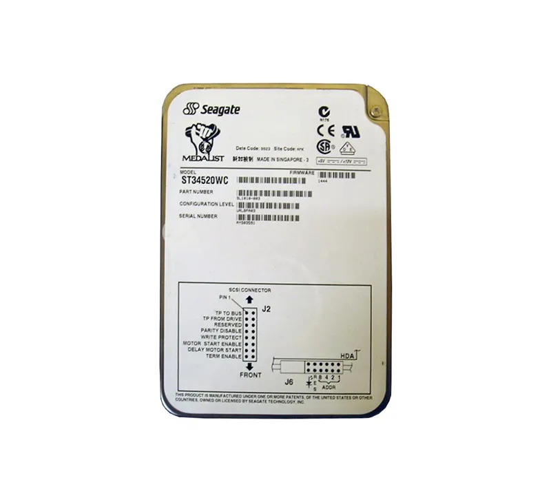 ST34520WC - Seagate Medalist Pro 4520 4.5GB 7200RPM Ultra Wide SCSI 8…