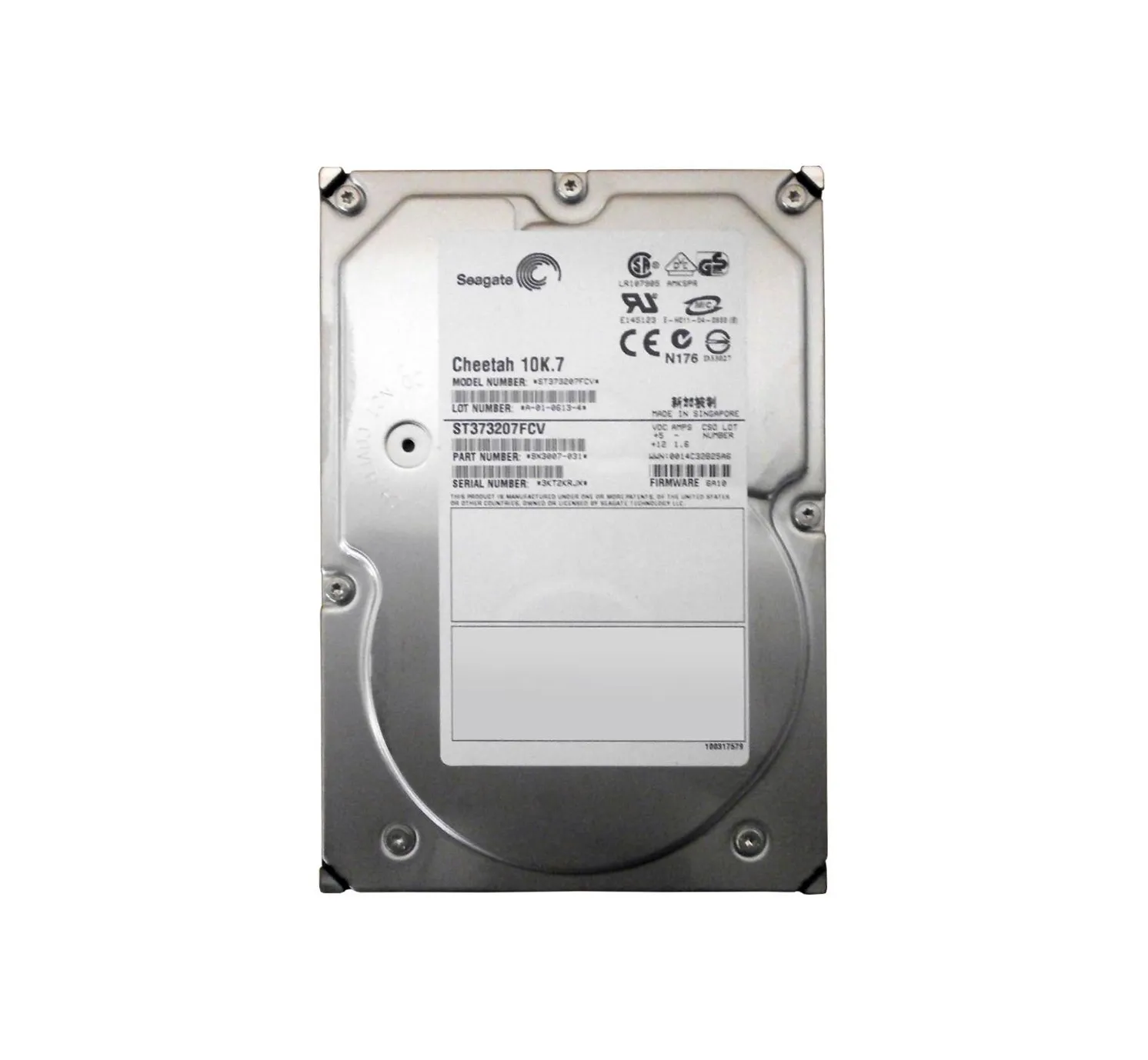 ST373207FCV - Seagate Cheetah 10K.7 73.4GB 10000RPM Fiber Channel 2GB…