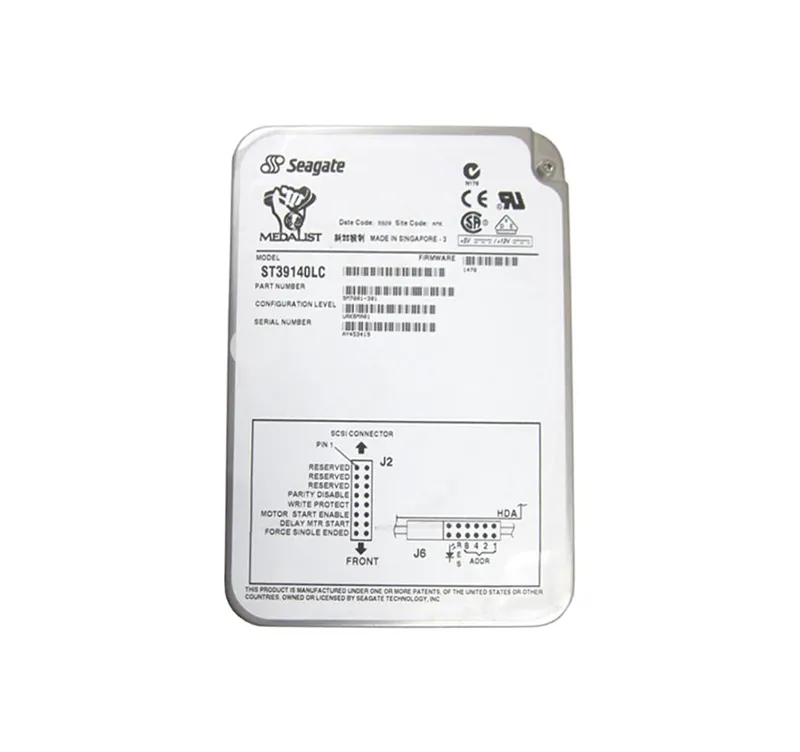 ST39140LC - Seagate 9GB 7200RPM Ultra2 Wide SCSI 3.5-inch Hard Drive