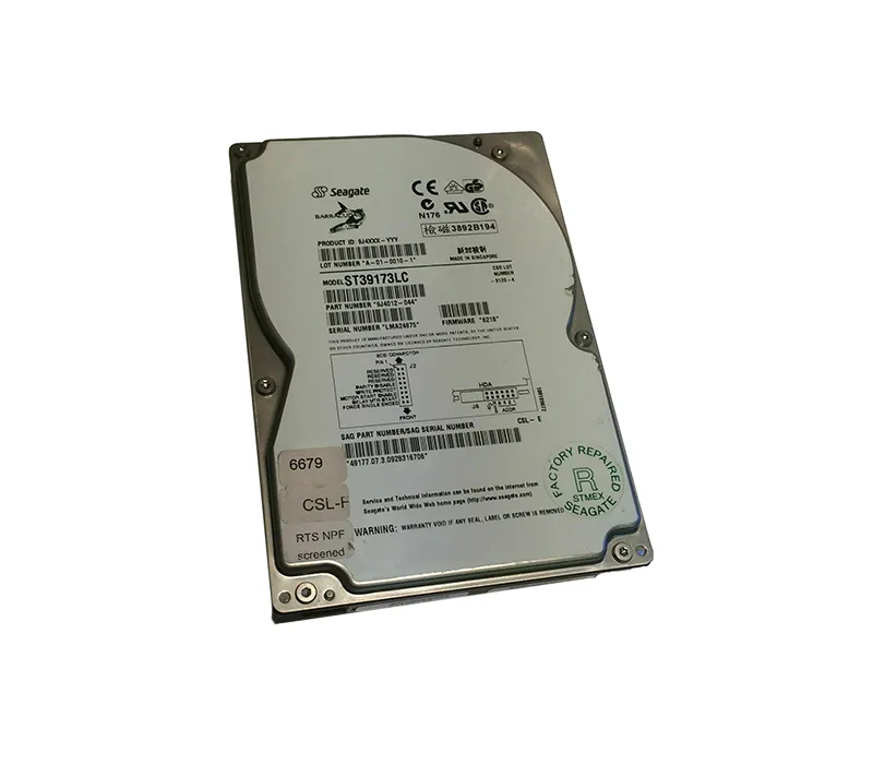 ST39173LC - Seagate Barracuda 9.1GB 7200RPM Ultra-2-80-Pin SCSI Hard …