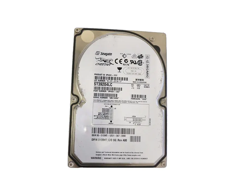 ST39204LC - Seagate Cheetah 18XL 9.1GB 10000RPM Ultra-160 SCSI 80-Pin…