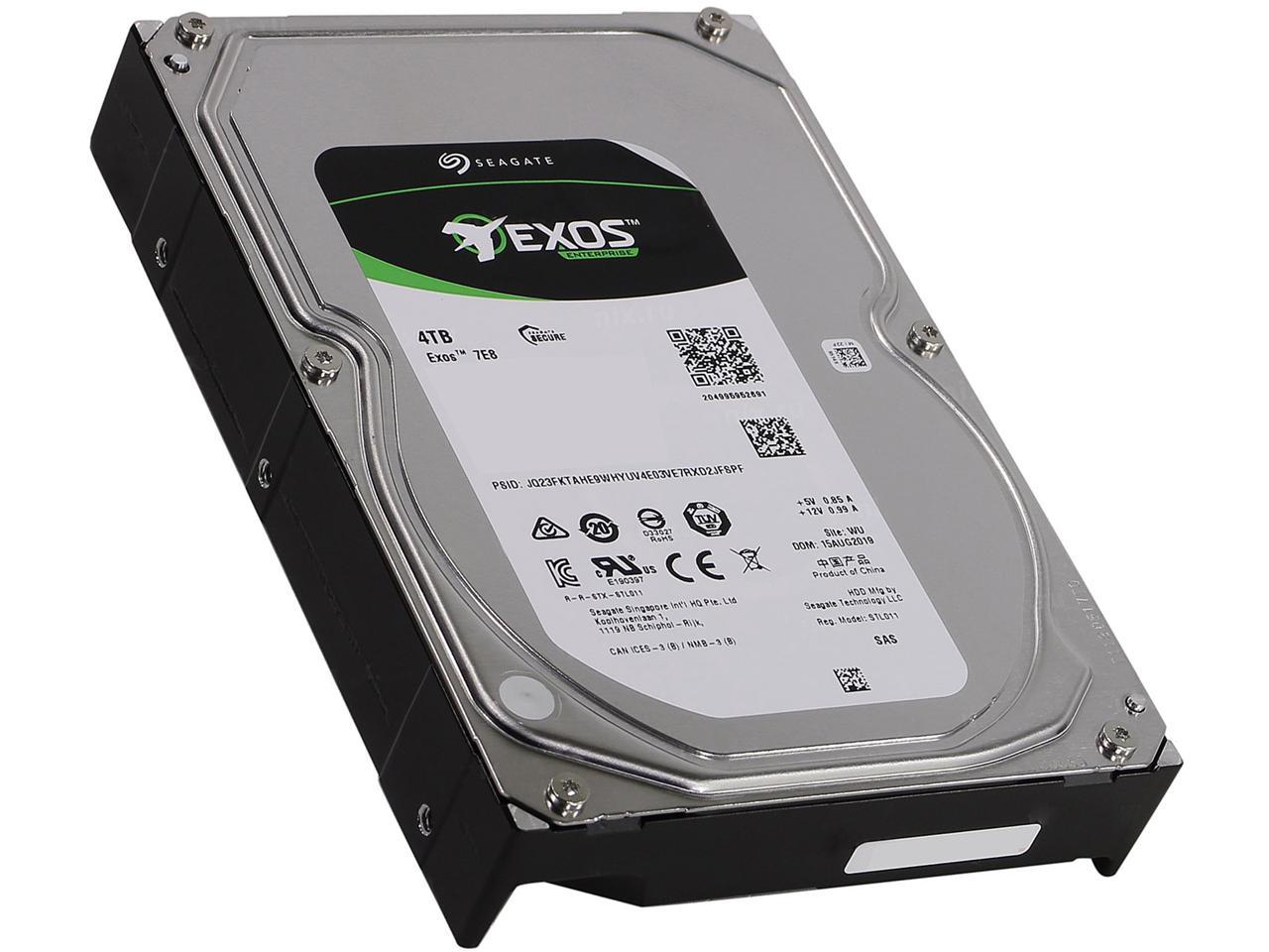 ST4000NM003A - Seagate Exos 7E8 4TB 7200RPM SAS 12Gb/s 256MB Cache 51…