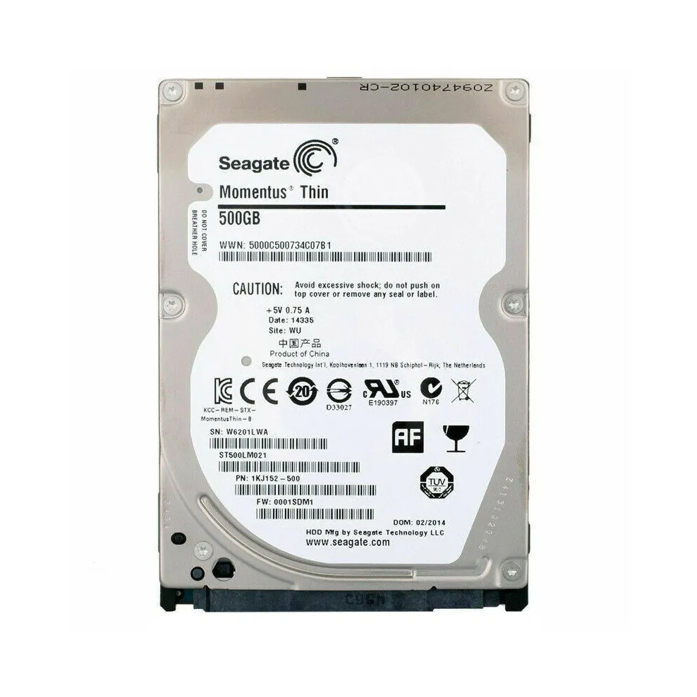 Seagate Laptop Thin HDD 2.5インチ内蔵HDD 500GB SATA 6.0Gb/s 7200rpm 32MB ST500LM021 d2ldlup Seagate Laptop Thin HDD ST500LM021 500GB 2.5