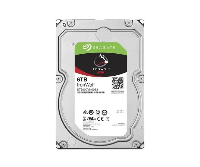 ST6000VN0033 - Seagate IronWolf NAS 6TB 7200RPM SATA 6Gb/s 256MB Cach…