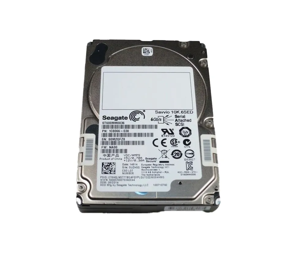 ST600MM0036 - Seagate 600GB 10000RPM SAS 6Gb/s 2.5-inch Hard Drive