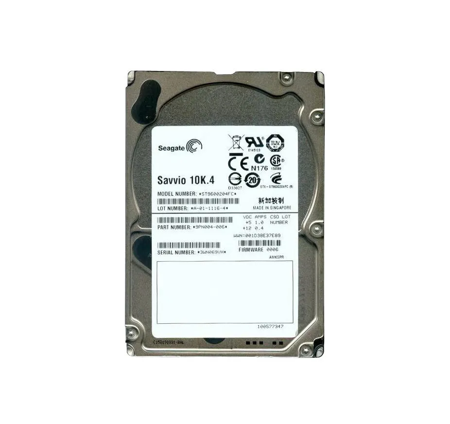 ST9600204FC - Seagate Savvio 600GB 10000RPM 4GB Fibre Channel 16MB Ca…