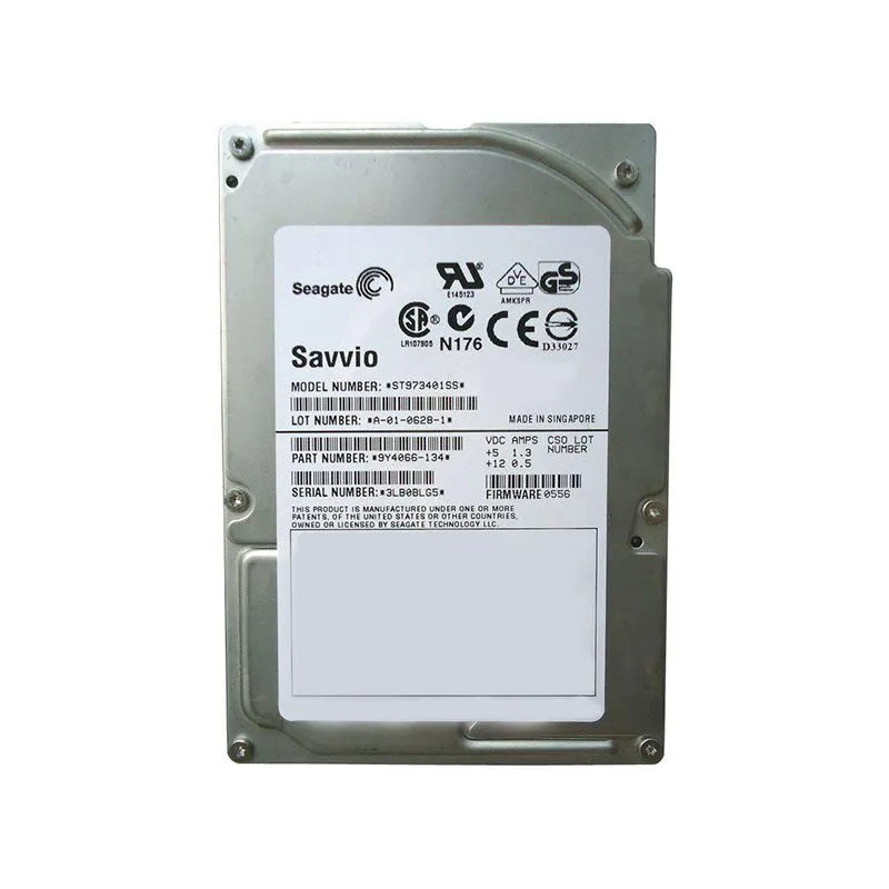 ST973401SS - Seagate Savvio 73GB 10000RPM SAS 3Gb/s 8MB Cache 2.5-inc…
