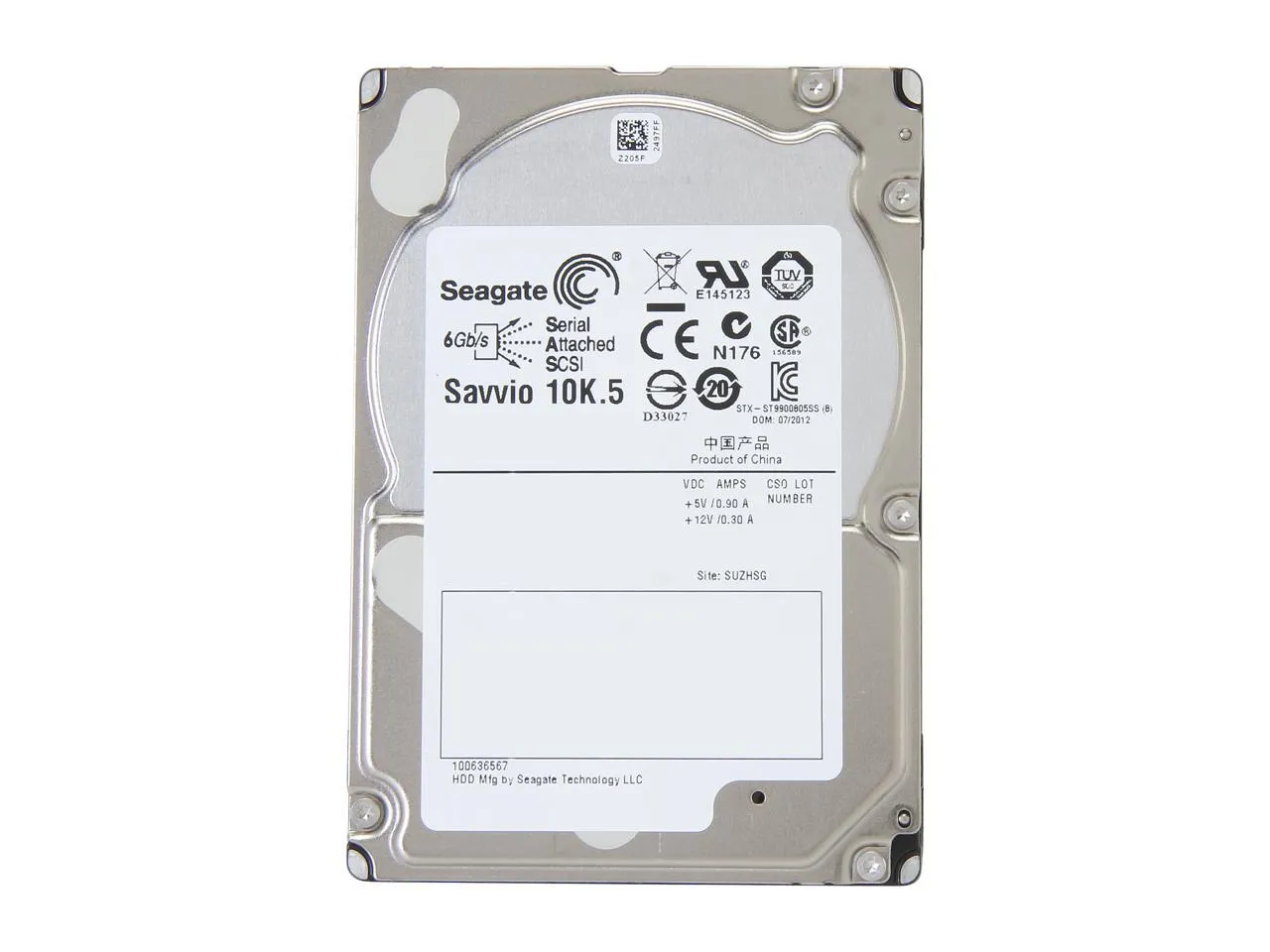 ST9900705SS - Seagate Savvio 900GB 10000RPM 2.5-inch 64MB Cache SAS 6…