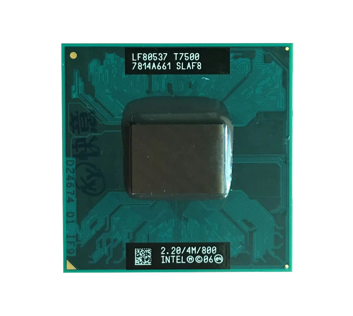 T7500 - Intel Core 2 Duo T7500 2.20GHz 800MHz FSB 4MB L2 Cache Mobile…