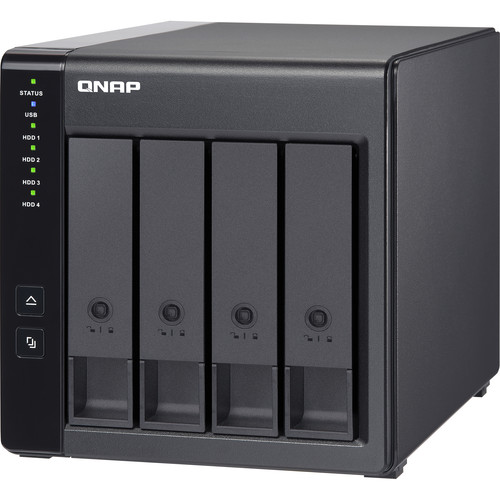 TR-004-US QNAP TR-004-US SATA2 4-Bay Tower RAID Expansion Enclosure f…