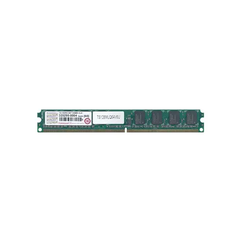 TS128MLQ64V6U - Transcend 1GB DDR2-667MHz PC2-5300 non-ECC Unbuffered…