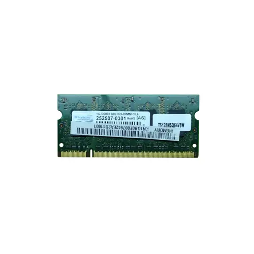 TS128MSQ64V8W - Transcend 1GB DDR2-800MHz PC2-6400 non-ECC Unbuffered…