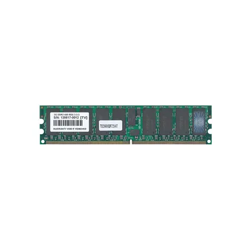 TS256MQR72V4T - Transcend 2GB DDR2-400MHz PC2-3200 ECC Registered CL3…