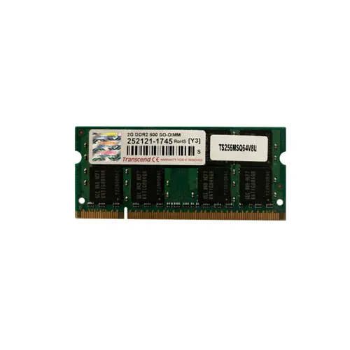 TS256MSQ64V8U - Transcend 2GB DDR2-800MHz PC2-6400 non-ECC Unbuffered…