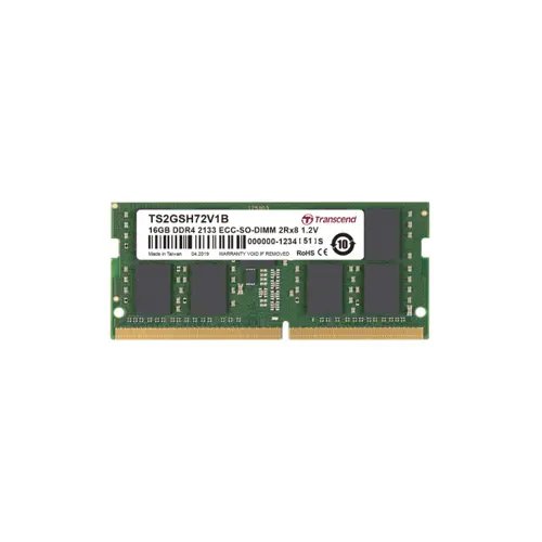 TS2GSH72V1B - Transcend 16GB DDR4-2133MHz PC4-17000 ECC Unbuffered CL…