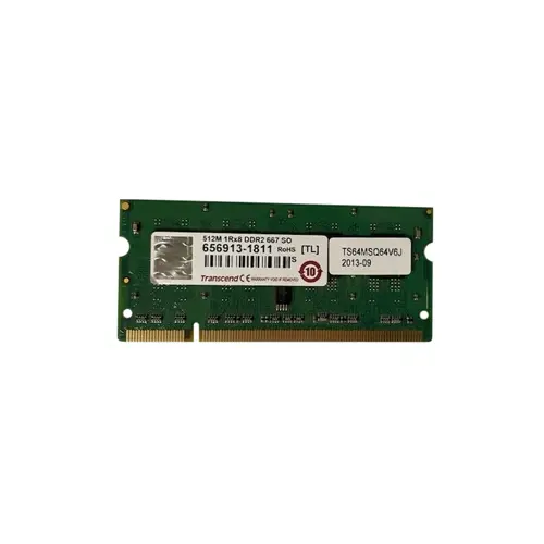 TS64MSQ64V6J - Transcend 512MB DDR2-667MHz PC2-5300 non-ECC Unbuffere…