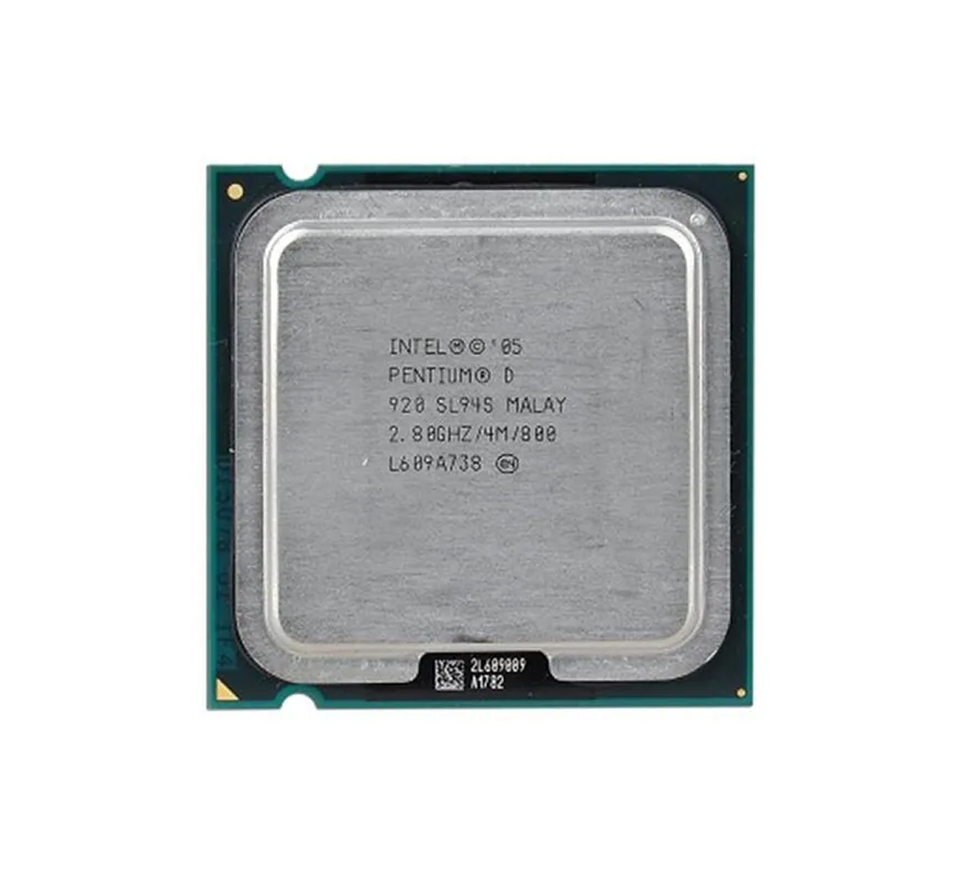 UY273 - Dell 2.80GHz 800MHz FSB 4MB L2 Cache Intel Pentium D Dual Cor…