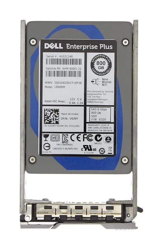 V6JNY | Dell 800GB Solid State Drive