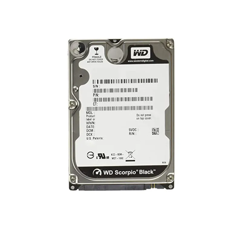 W94DJ06 - Western Digital Scorpio Black 250GB 7200RPM SATA 3GB/s 16MB…