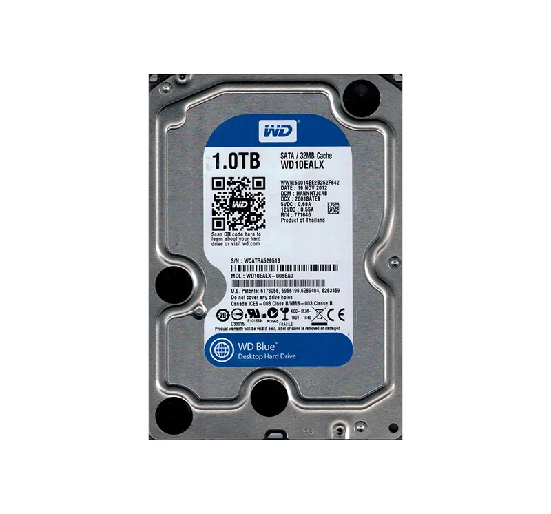 Western Digital WD10EALX （3.5 HDD 1TB） WD10EALX - Western Digital Caviar Blue 1TB 7200RPM SATA 6Gb/s 32MB