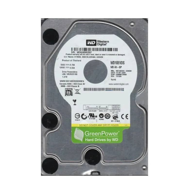 Western Digital WD10EVDS（3.5 HDD 1TB） Western Digital 1TB