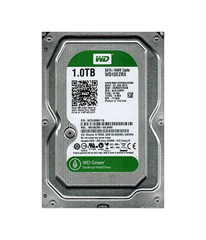 WD10EZRX-00L4HB0 - Western Digital Green 1TB 5400RPM SATA