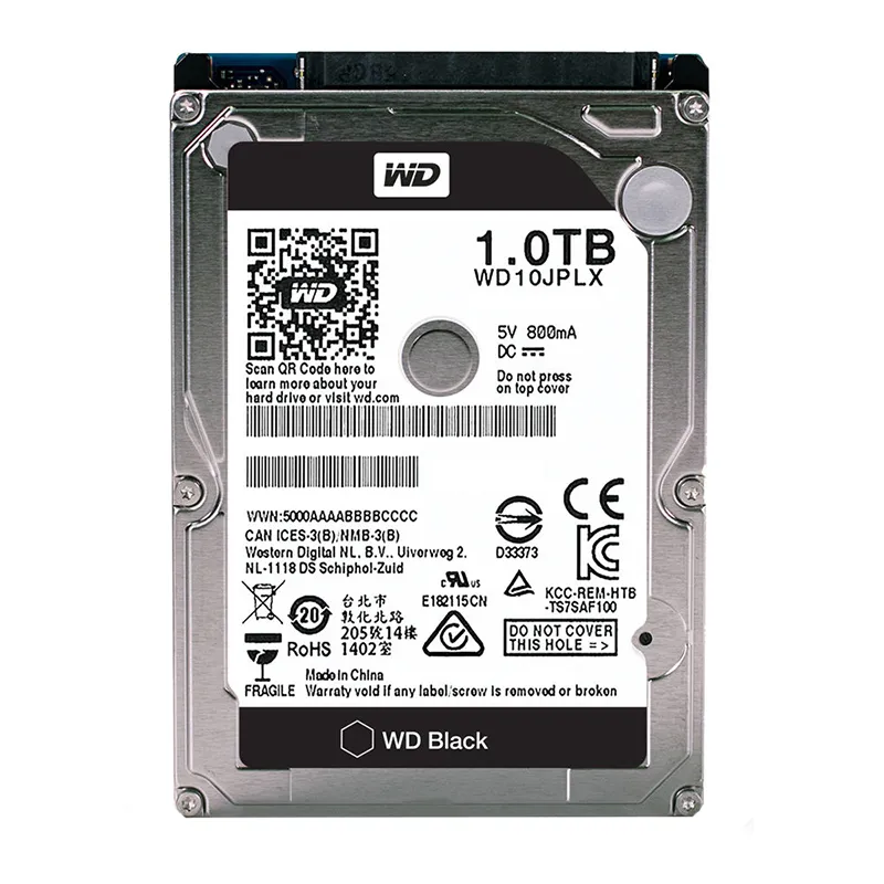 WD10JPCX-24UE4T0 - Western Digital 1TB 5400RPM SATA 3Gb/s 2.5-in HDD