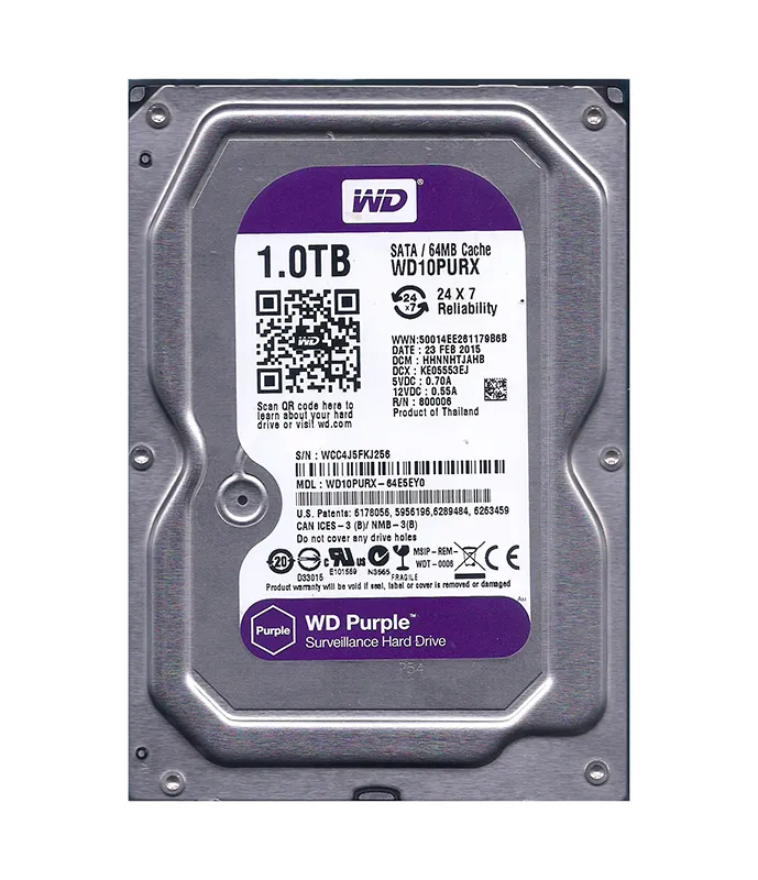 Amazon.com: WD Purple 2TB Surveillance Hard Disk Drive