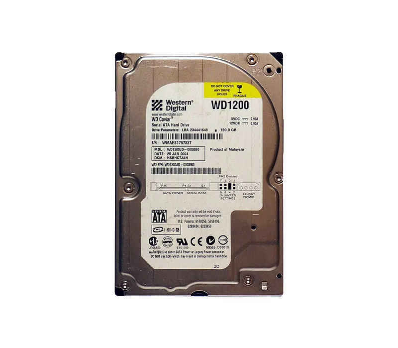 WD1200JD - Western Digital Caviar 120GB 7200RPM SATA 7-Pin 8MB Cache …