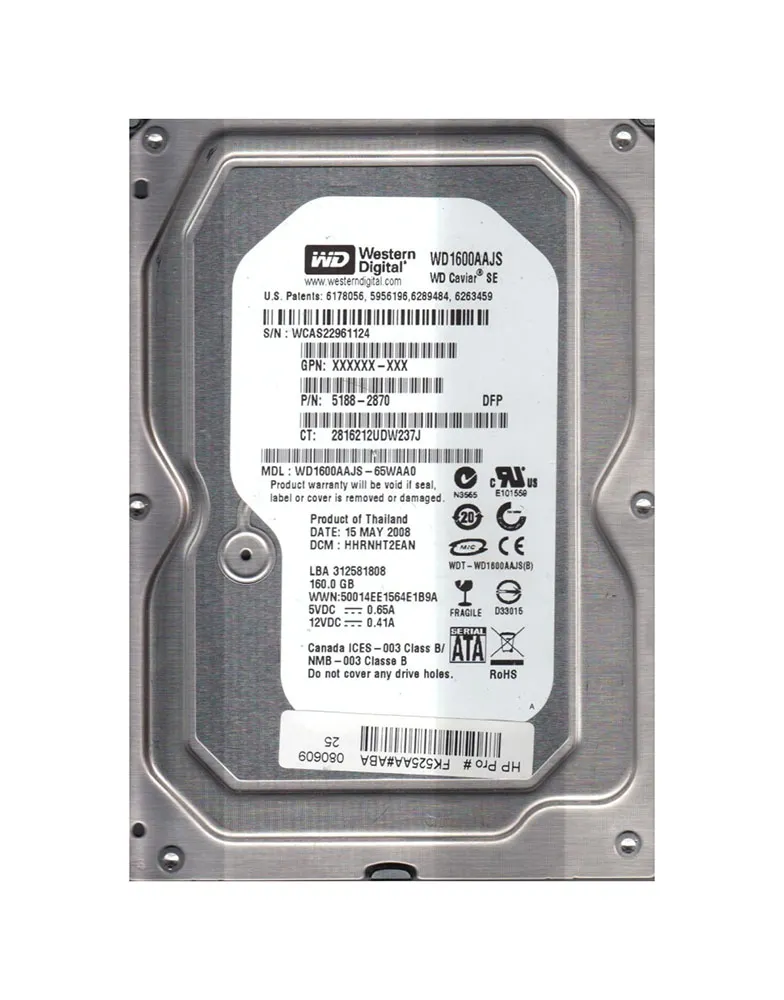 WD5003ABYX-18WERA0 - WD 500GB 7200RPM SATA 3Gb/s 3.5-in HDD - Foto 8