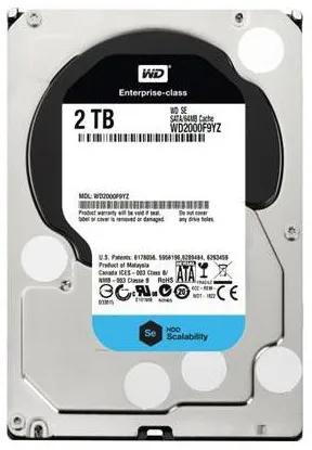 WD2000F9YZ - Western Digital Se 2TB SATA 6GB/s 64MB Cache 3.5-inch Da…