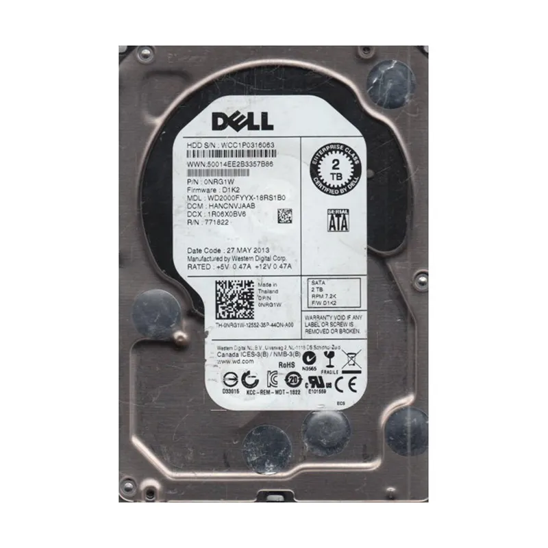 WD2000FYYX-18RS1B0 - Western Digital Re 2TB 7200RPM SATA 6Gb
