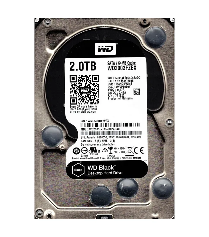 Western Digital WD2003FZEX （3.5 HDD 2TB） Amazon.com: WD WD2003FZEX Black 2 TB 3.5