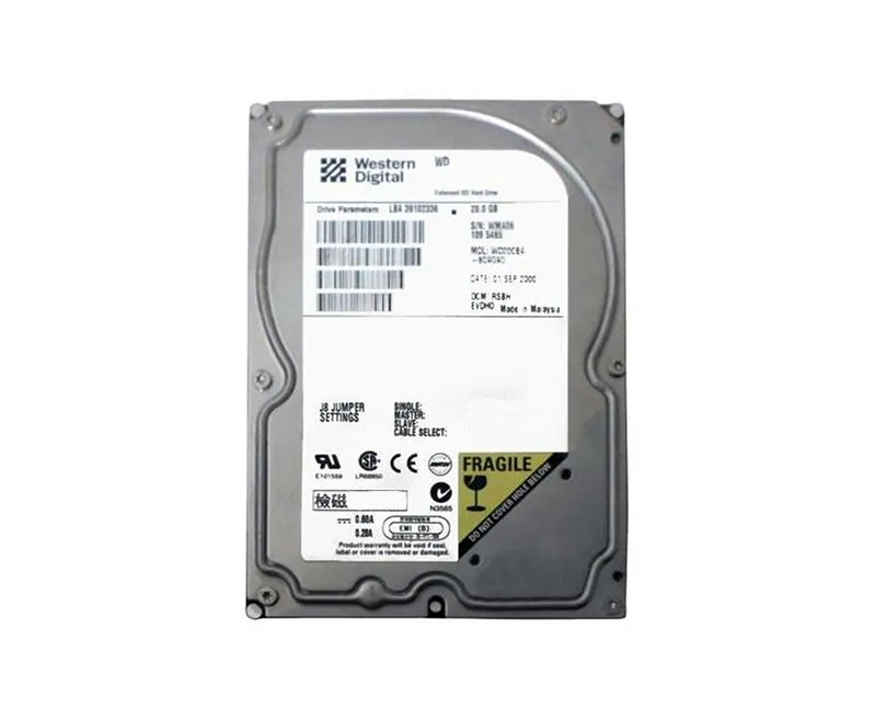 WD200BAR - Western Digital Expert 20GB 7200RPM ATA-66 2MB Cache 3.5-i…