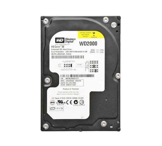 WD200JB - Western Digital Caviar 200GB 7200RPM ATA-100 8MB Cache 3.5-…