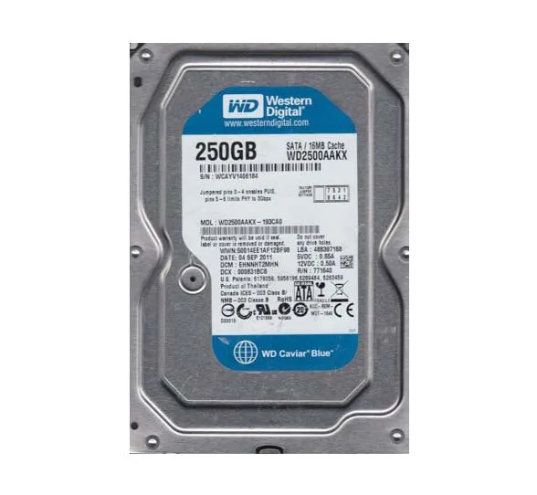 WD2500AAKX-193CA0 - Western Digital Caviar Blue 250GB 7200RPM SATA 6G…