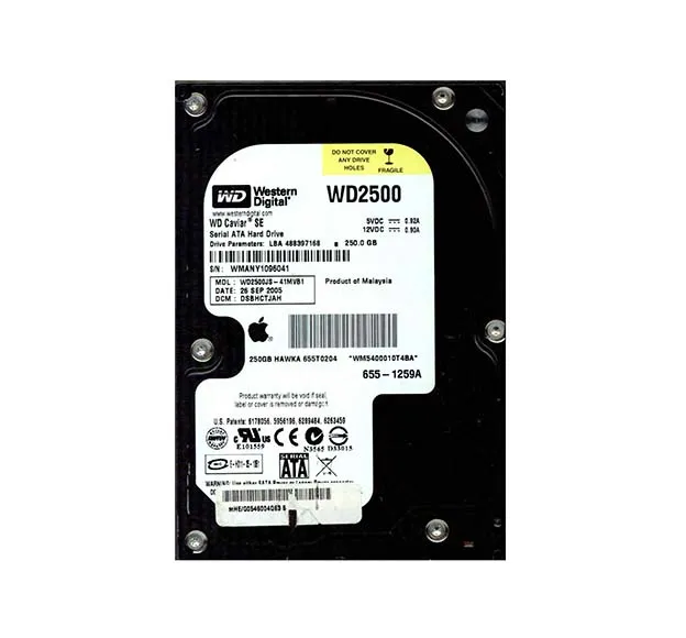 WD2500JS-41MVB1 - Western Digital Caviar Blue 250GB 7200RPM SATA 3GB/…